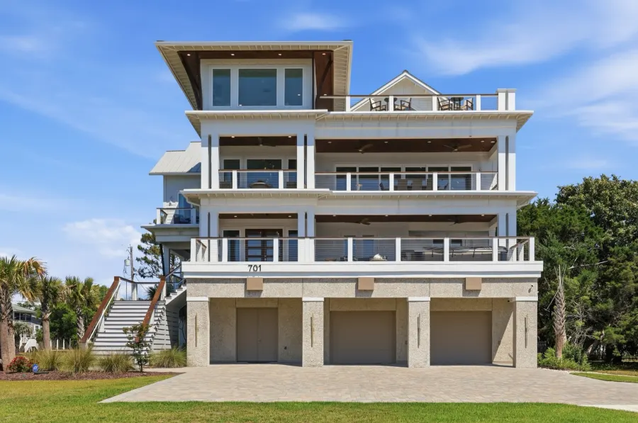 Beach house tall · exterior