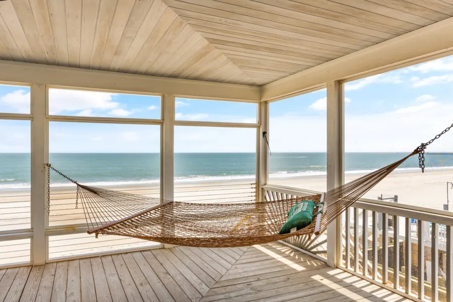 Beach porch hammock · outdoor