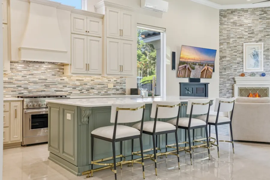 Kitchen island · interior