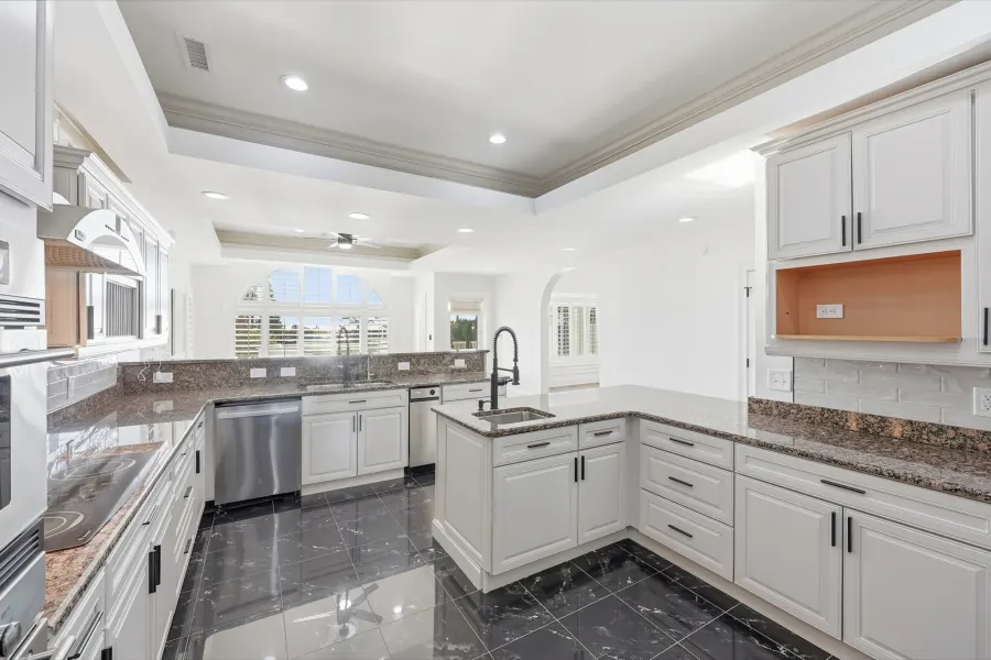 White kitchen · interior
